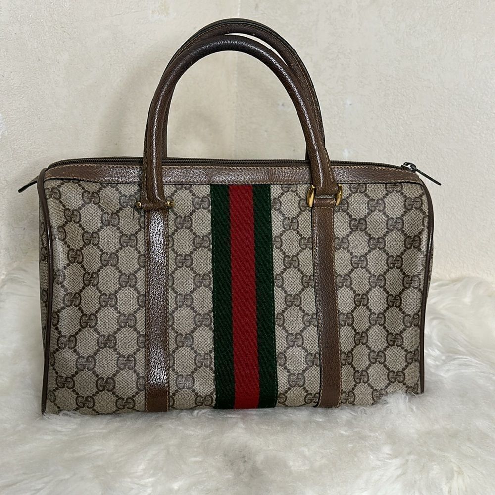 💯Authentic Gucci Boston with Cherryline🍀 - Picture 10 of 17
